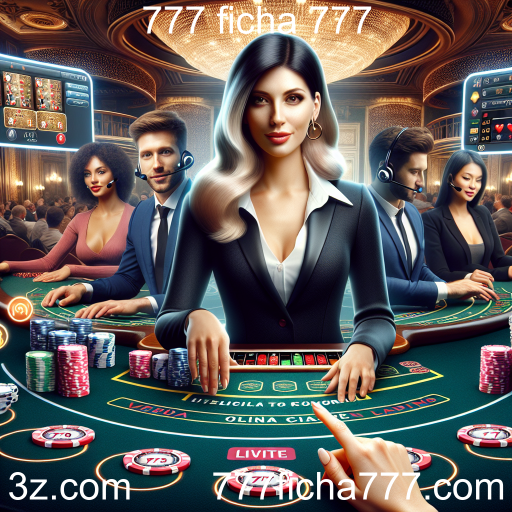 A Experiência do Casino ao Vivo em 777 ficha 777